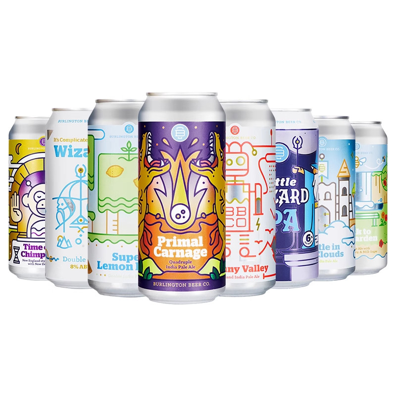 美国伯灵顿精酿啤酒黄金暴龙末日魅影之光双子巫师小巫师浑浊组合