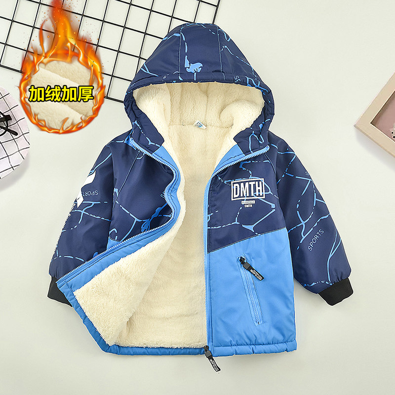 加厚春秋冬加绒加厚棉服