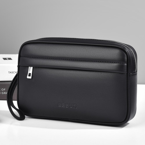 男士手拿包手机包休闲大容量手抓包信封包时尚夹包潮流腋下零钱包