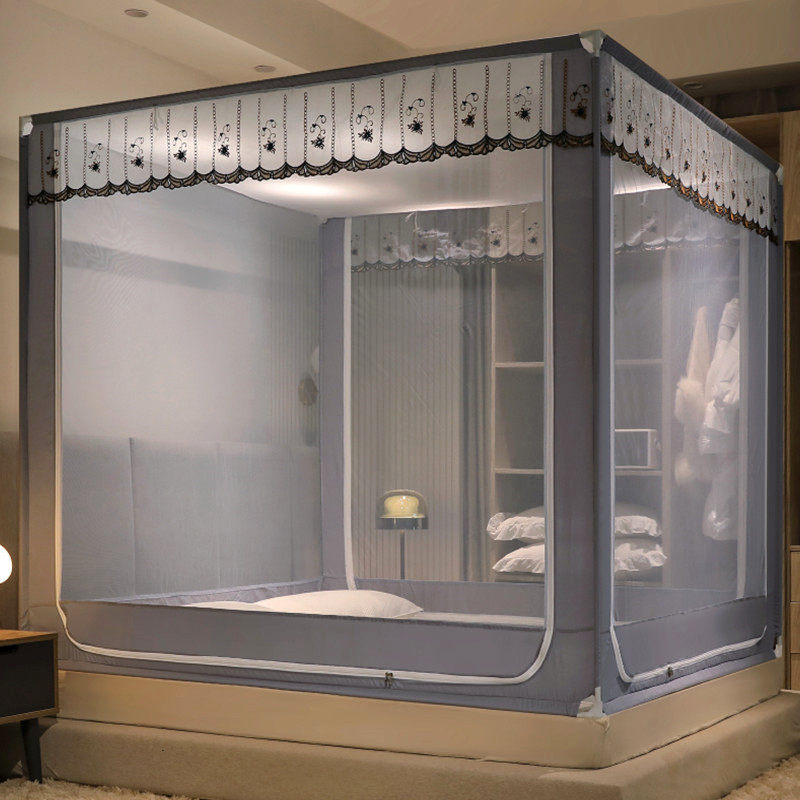 抗菌蚊帐防摔儿童婴儿加密加厚2026新款家用卧室高级母婴全底围栏