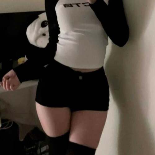 美式辣妹弹力包臀牛仔热裤