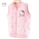 女童单层马夹外穿背心儿童薄坎肩春秋外搭小女孩马甲纯棉中童kt猫