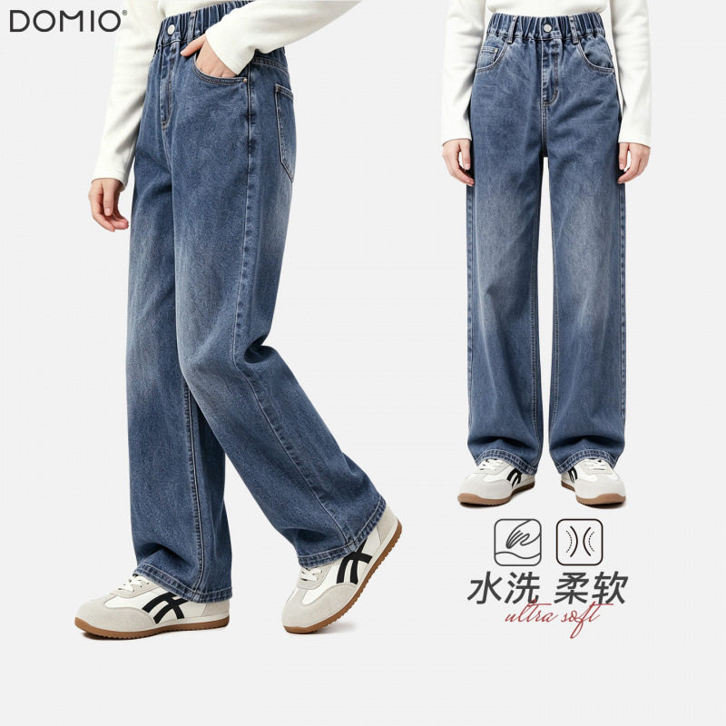 秋季新款女童牛仔裤,舒适百搭