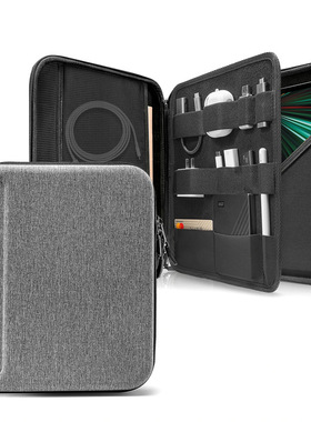 适用于iPadPro保护套适用于三星平板 平板电脑10.9寸11寸12.9寸air防压硬壳数码收纳包带 键盘u顿