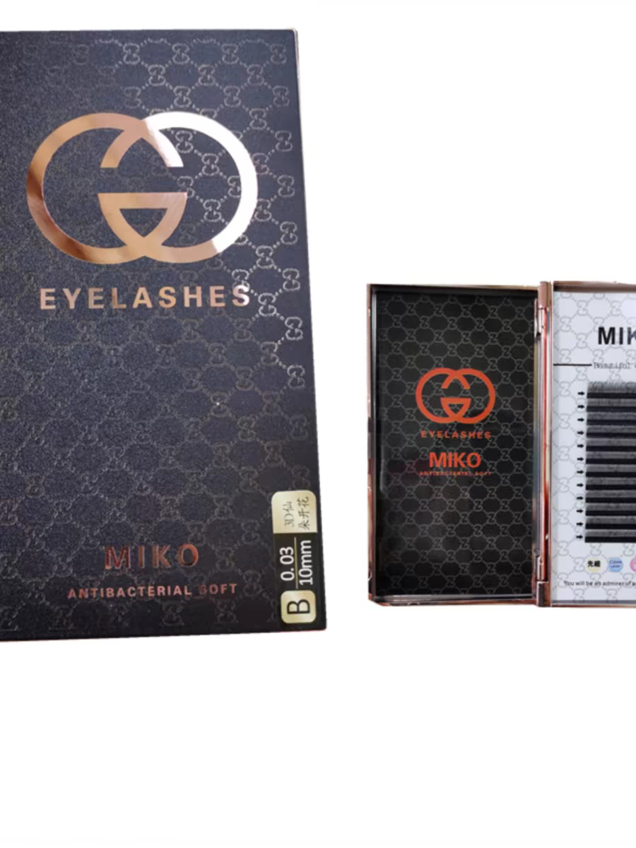 三叶草嫁接睫毛超软毛不散根0.03型睫毛美睫店专用
