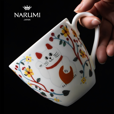 NARUMI马克杯北欧风格骨瓷