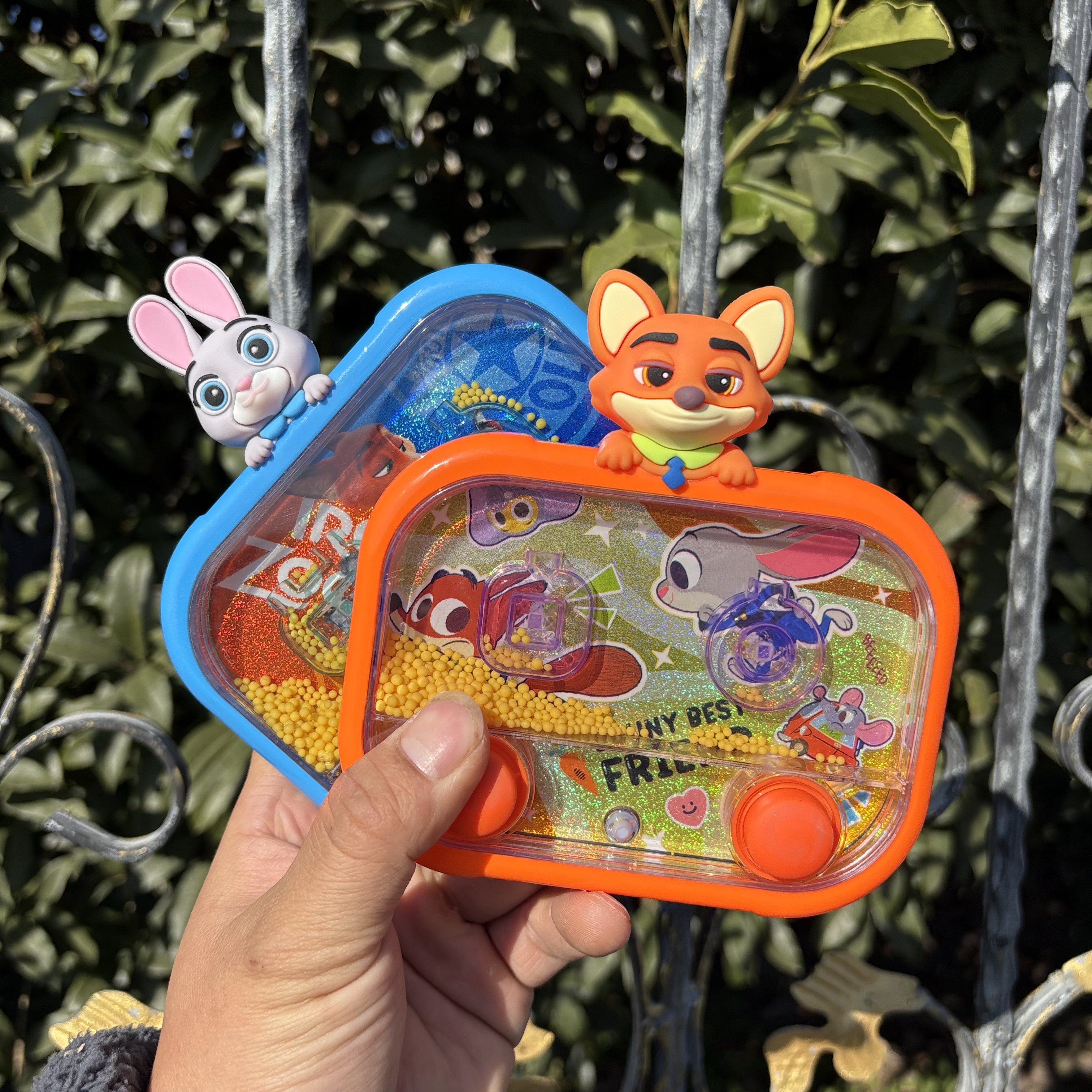 疯狂动物城2魔珠水机朱迪胡尼克游戏机亲子互动手眼协调儿童玩具