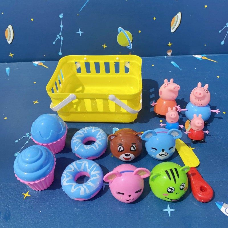 熊熊切切乐儿童男孩小女生幼儿园动手卡通小动物过家家切水果玩具