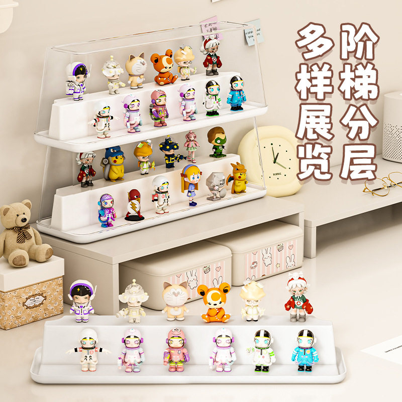 收纳盲盒展示架展示亚克力公仔泡泡玛特防尘展示柜透明手办收纳盒,商业/办公家具,手办柜/潮玩柜/玩具柜/模型柜,淘宝优惠券,粉丝福利购,淘宝优惠卷
