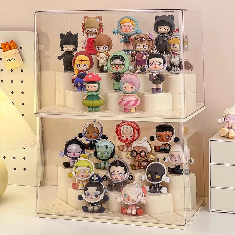 盲盒展示架收纳透明防尘亚克力手办玩具积木展示柜泡泡玛特展示盒,商业/办公家具,手办柜/潮玩柜/玩具柜/模型柜,淘宝优惠券,粉丝福利购,淘宝优惠卷