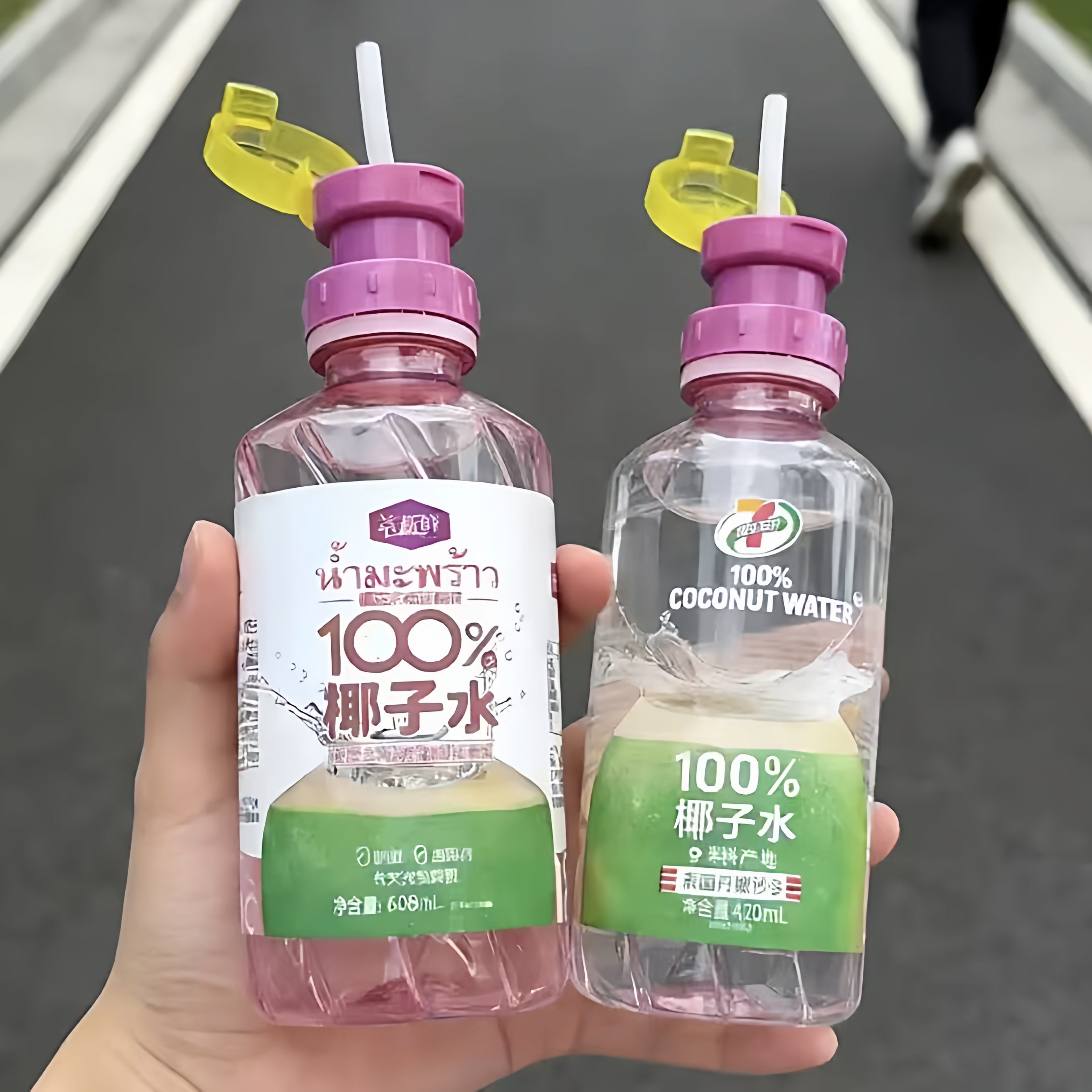 赵露思同款水瓶盖矿泉水吸管盖转换喝水神器饮料通用款防呛水瓶盖