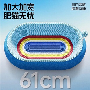 猫抓板猫窝一体耐磨不掉屑四季通用超大爪板剑麻绳磨爪盆猫咪玩具