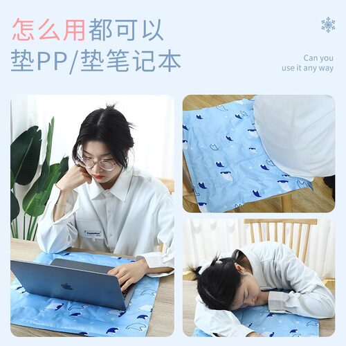 夏季冰垫坐垫凉垫汽车水垫降温宠物冰凉垫子免注水凝胶学生水床垫