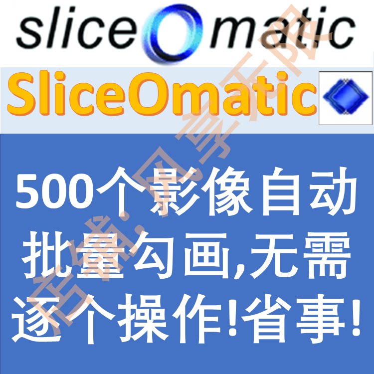 sliceOmatic医学图像DICOM骨骼肌面积ABACS分析500个批量全自动图片