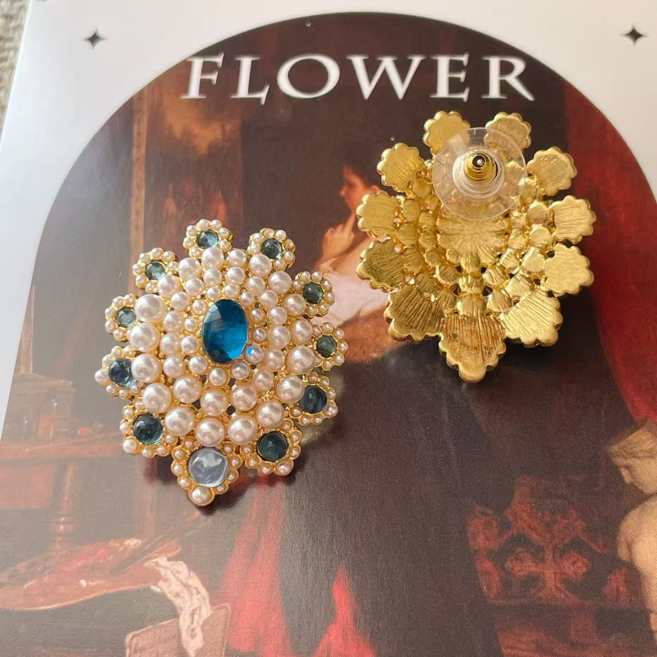 A977金属爆款新款上市黄铜设计感优质耳环素圈精品流苏疯狂促销