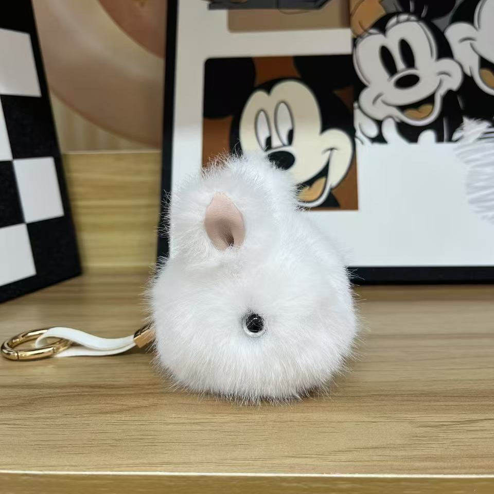 可爱小兔子仿水貂毛毛挂件