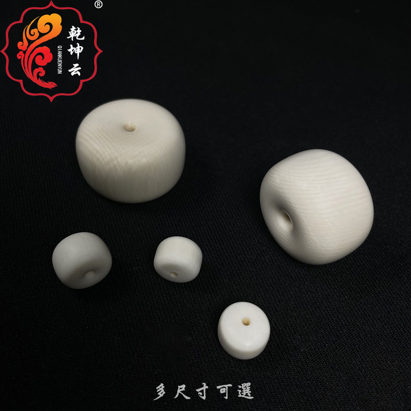 乾坤云猛犸象牙头膘肉墩子桶珠