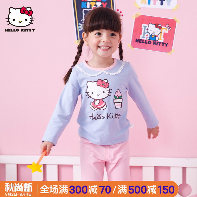 hellokittyͯװŮͯ˯ÒÂÇïÒÂÇï¿ãÓ¤¶ù¼Ò¾Ó·þ±¡¿î±¦±¦ÄÚÒÂÌ××°´ºÇï
