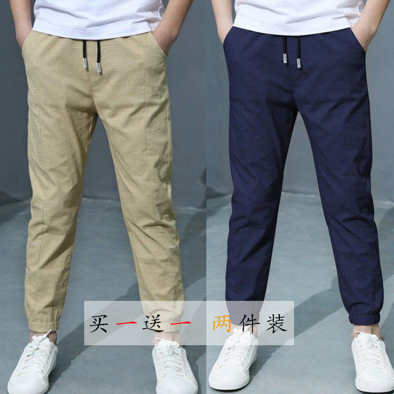 欧洲站童装男童休闲裤子