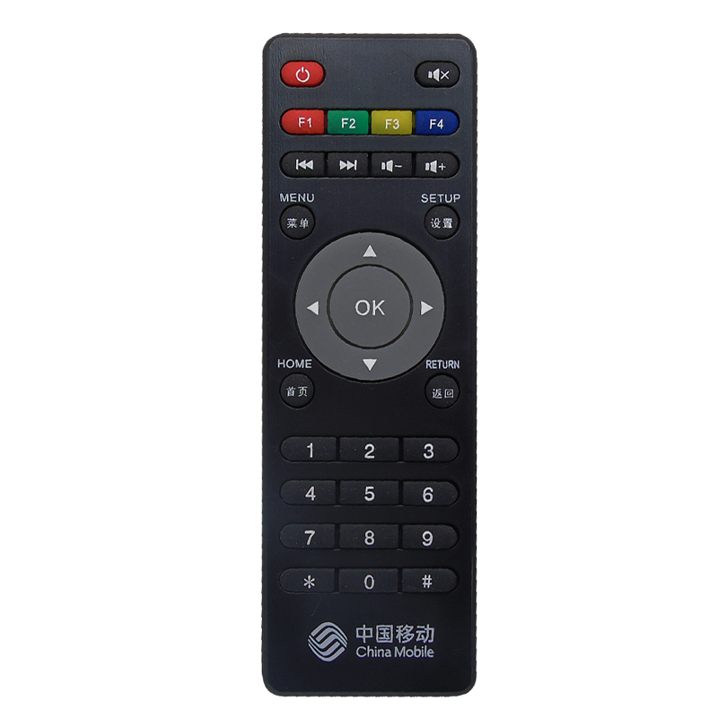 中國移動廣東九聯(lián)科技UNT401H/UNT400B/400C/200C M101 RC-108AD芒果TV網(wǎng)絡(luò)機頂盒遙控器