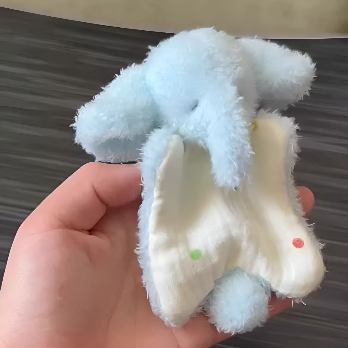 可爱治愈小象安抚巾豆袋毛绒公仔柔软挂件学生解压手帕装饰送礼物