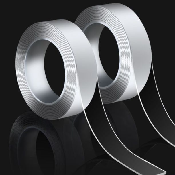 纳米双面胶强力粘贴无痕吸附胶带家用魔力防水防滑固定胶卷