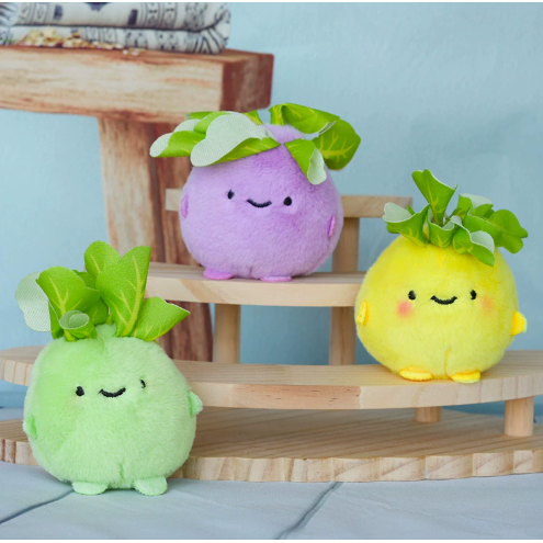 创意大头菜毛绒挂件可爱包心菜玩具公仔包包挂饰玩偶钥匙扣娃娃