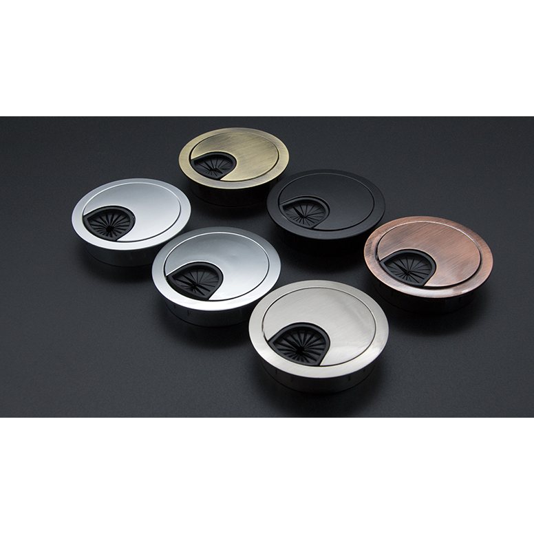 电脑办公桌穿线孔盖板桌面走线盒封口盖书桌装饰圈开孔开洞圆孔盖