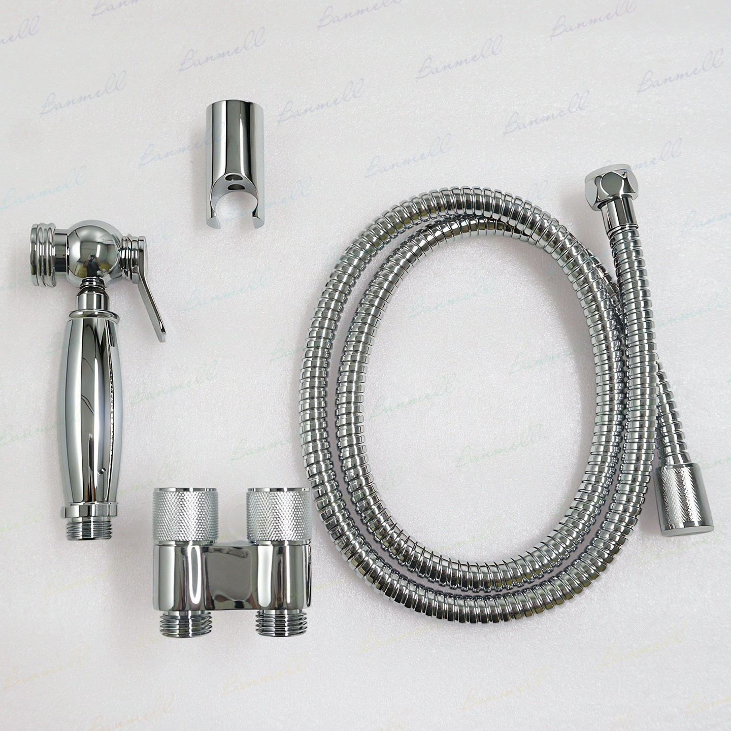 出口【高品质】马桶伴侣 高压喷枪套装 卫生间清洗冲洗增压喷头