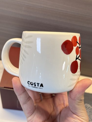 清仓Costa奇幻马克杯咖啡杯礼盒装17年精致马克杯带把手水杯绝版