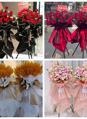新店开张开业花篮北京市东城区天坛永定门外街道同城速递鲜花庆典