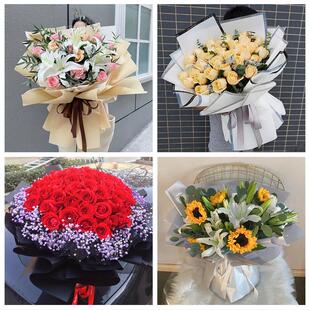 520情人节红玫瑰鲜花生日花束浙江金华市义乌市东阳市永康市同城