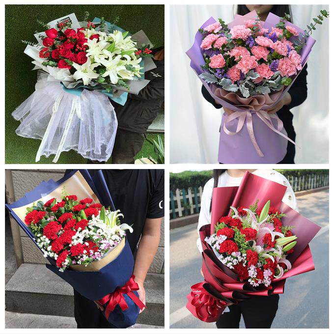 玫瑰百合向日葵康乃馨鲜花天津市津南区双桥河镇八里台镇同城速递