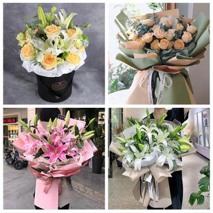 520情人节红玫瑰鲜花生日花束吉林白山市靖宇县长白县临江市同城