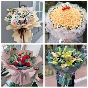 520情人节红玫瑰鲜花生日花束安徽合肥市包河区长丰县肥东县同城