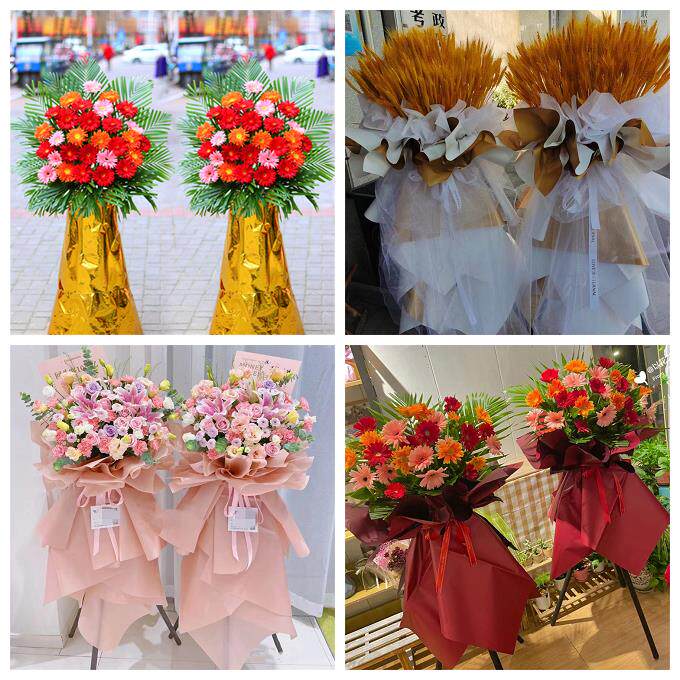 新店开张开业花篮鲜花山东青岛市胶州市平度市莱西市同城速递上门