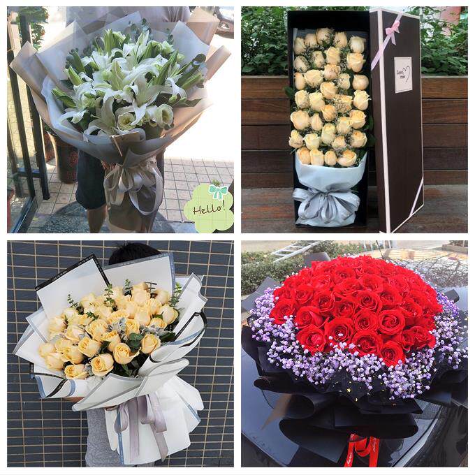 520情人节红玫瑰鲜花生日花束广东湛江市廉江市雷州市吴川市同城