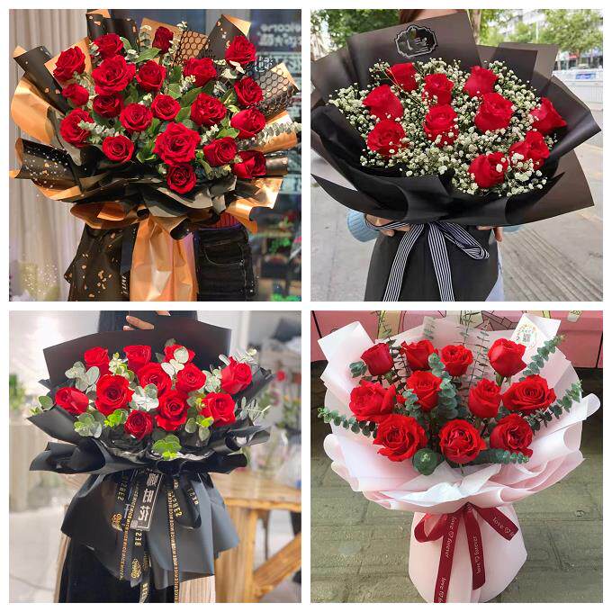 红玫瑰鲜花情人节生日表白花束礼物江苏南通市如东启东如皋海门市