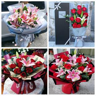 520情人节红玫瑰鲜花生日花束阿图什市喀什市疏勒泽普莎车县同城