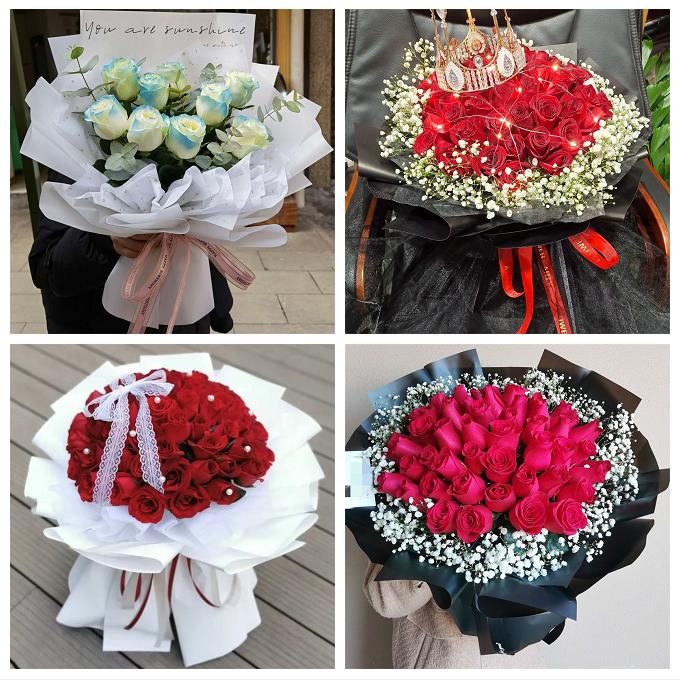 99朵33枝红玫瑰花520节鲜花束浙江温州市永嘉平阳苍南文成县同城