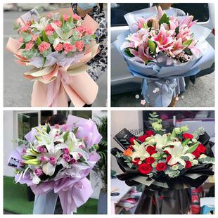 520情人节红玫瑰鲜花生日花束广西崇左市宁明龙州大新天等县同城