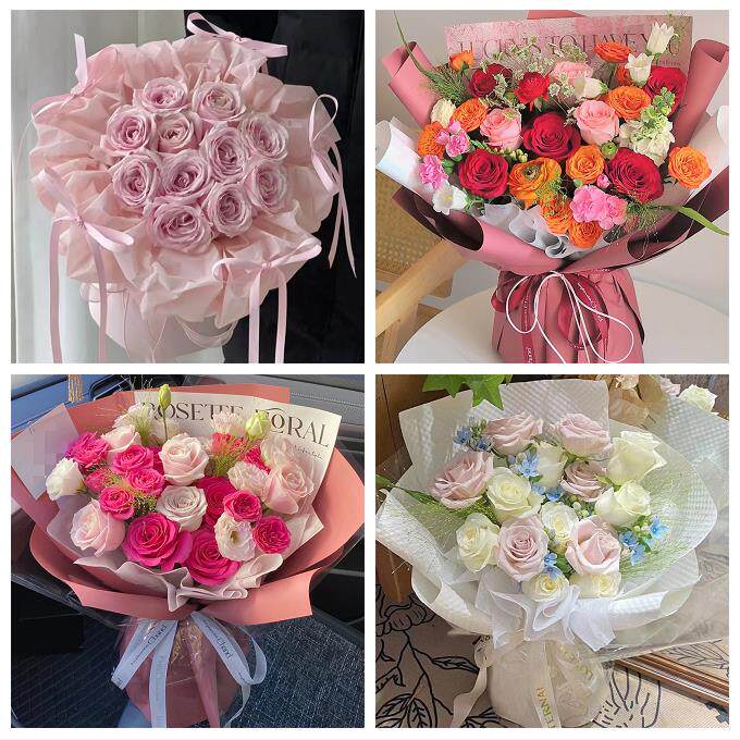 99朵玫瑰花束妇女节向日葵生日鲜花山西吕梁市交口县孝义市汾阳市