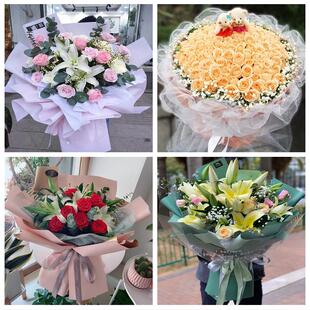 520情人节红玫瑰鲜花生日花束新疆呼图壁玛纳斯县吉木萨尔县同城