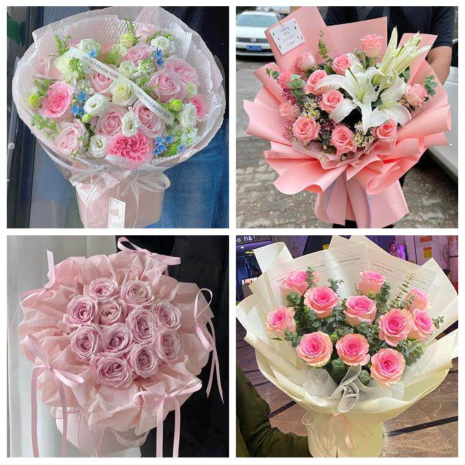 99朵玫瑰花束妇女节向日葵生日鲜花广西桂林市雁山区临桂区阳朔县