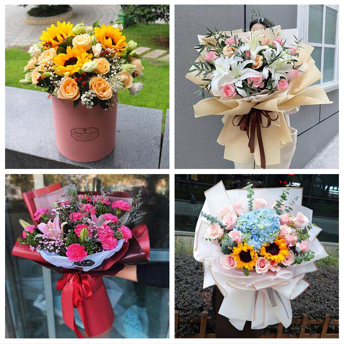 玫瑰百合向日葵康乃馨鲜花四川宜宾市江安长宁县高县珙县同城速递