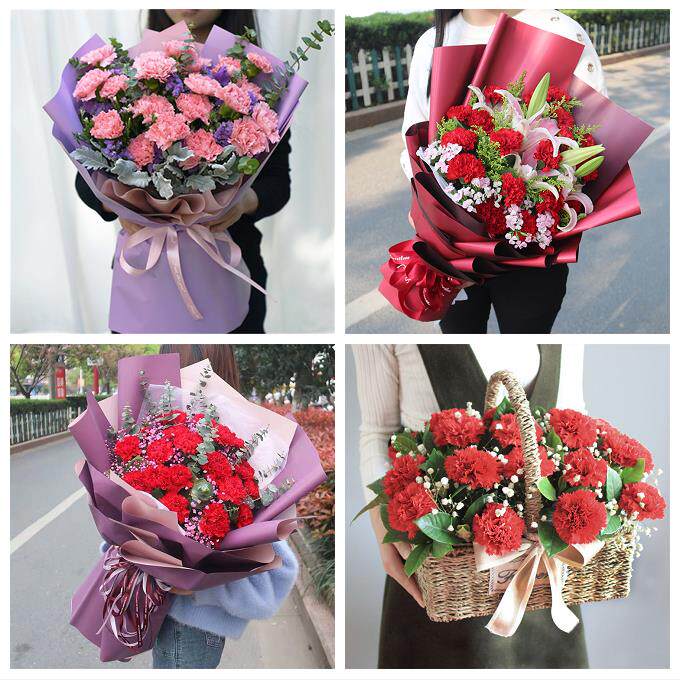 玫瑰百合向日葵康乃馨鲜花广东深圳市光明区光明公明新湖同城速递