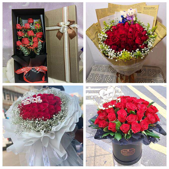 生日妇女节红玫瑰鲜花表白花束山东济南市历下区市中区槐荫区同城