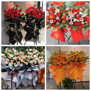 新店开张开业花篮北京市朝阳区香河园和平街安贞同城速递鲜花庆典
