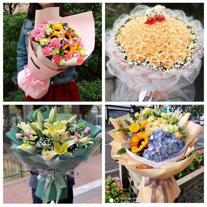 玫瑰百合向日葵康乃馨鲜花黑龙江佳木斯市向阳区前进郊区同城速递