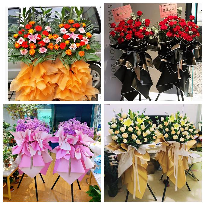 新店开张开业花篮鲜花同城速递上门上海市嘉定区新成路真新嘉定镇